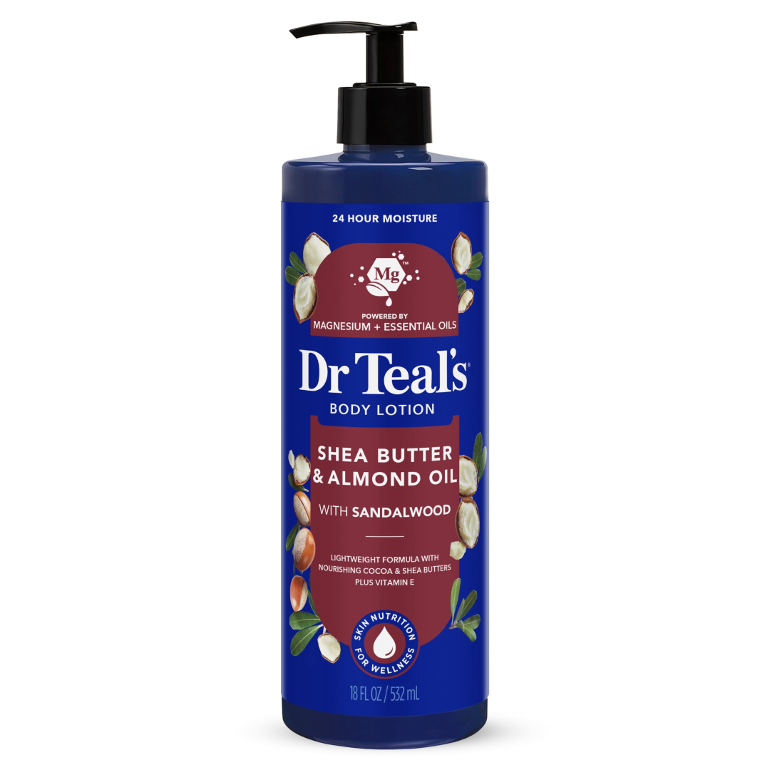 DR TEALS BODY LOTION SHEA BUTTER N ALMOND 532ML